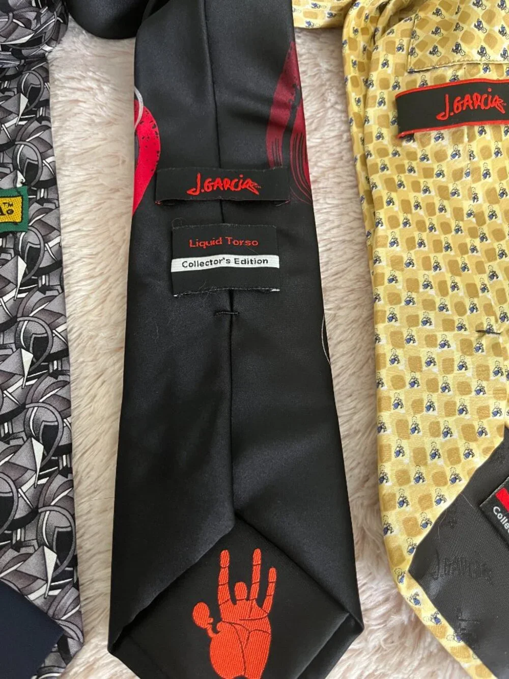 J.GARCIA TIES COLLECTION OF THREE